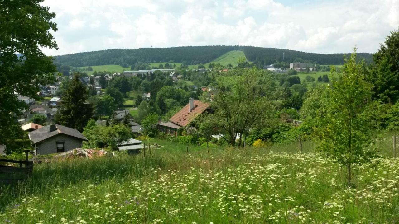 Ferienwohnung Ritter Schmiedefeld am Rennsteig Exterior foto